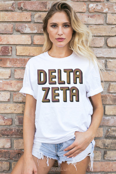 Delta Zeta Woodstock Tee