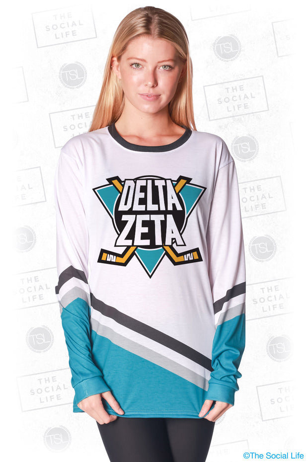 Delta Zeta Mighty Hockey Long Sleeve