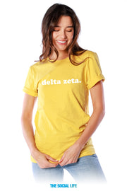Delta Zeta Simple Tee