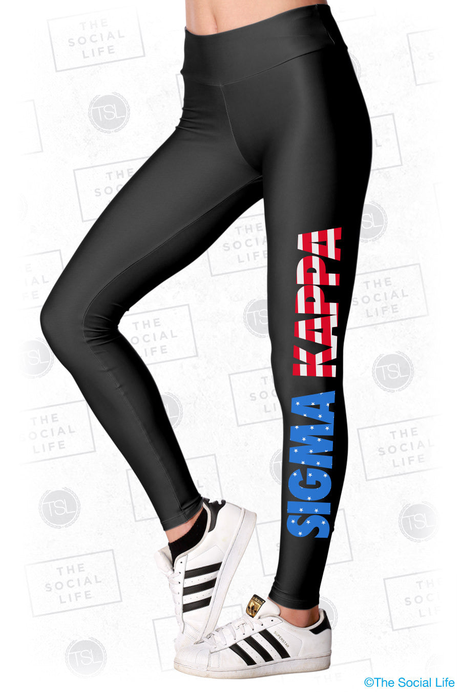 Sigma Kappa USA Leggings The Social Life