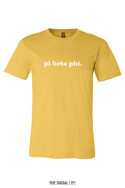 Pi Beta Phi Simple Tee