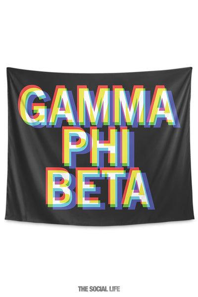 Gamma Phi Beta 3D Vision Tapestry