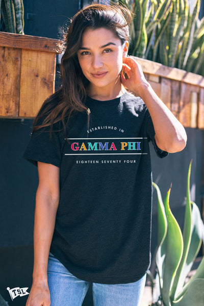 Gamma Phi Beta Coaster Tee