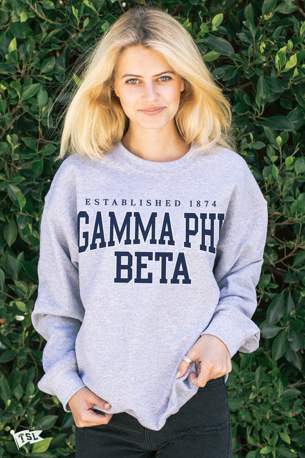 Gamma Phi Beta Collegiate Crewneck