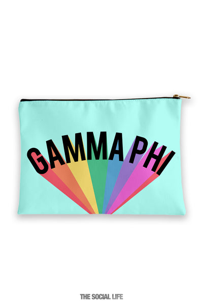 Gamma Phi Beta Colorblast Cosmetic Bag