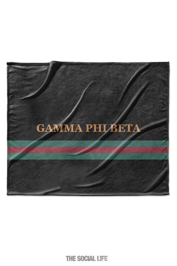 Gamma Phi Beta Couture Blanket