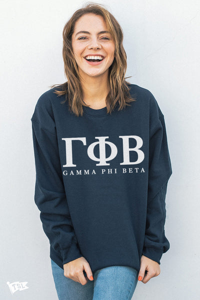 Gamma phi best sale beta letters sweatshirt