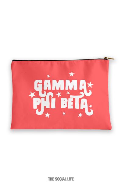 Gamma Phi Beta Pixie Cosmetic Bag