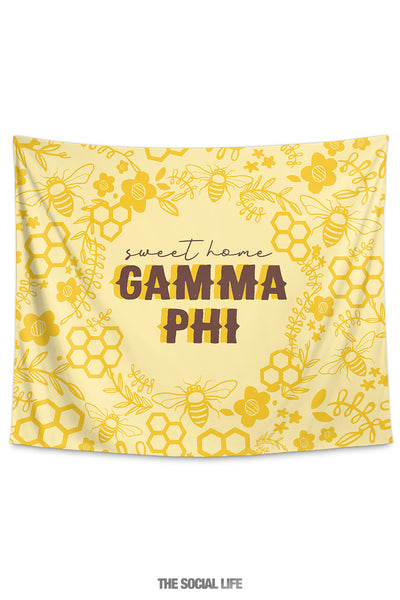 Gamma Phi Beta Sweet Home Tapestry