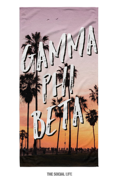 Gamma Phi Beta Venice Towel