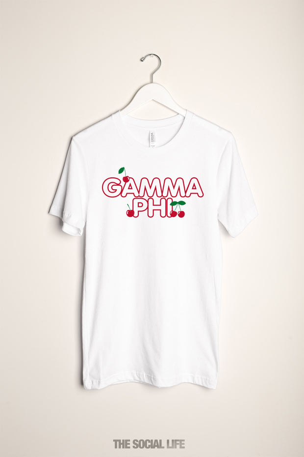 Gamma Phi Beta Wild Cherry Tee