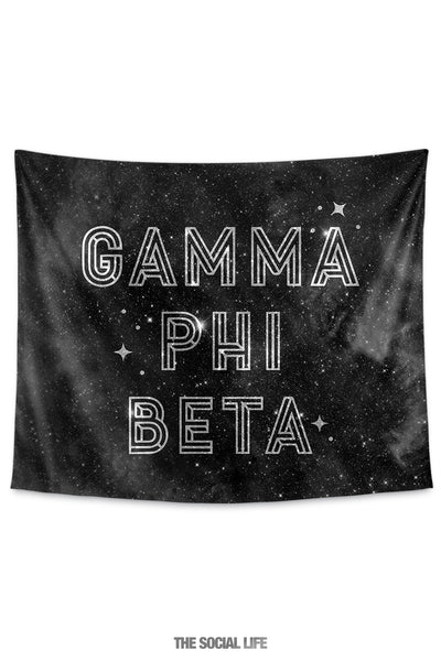 Gamma Phi Beta Twinkle Tapestry