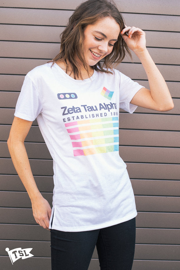 Zeta Tau Alpha Snapshot Scoop Tee