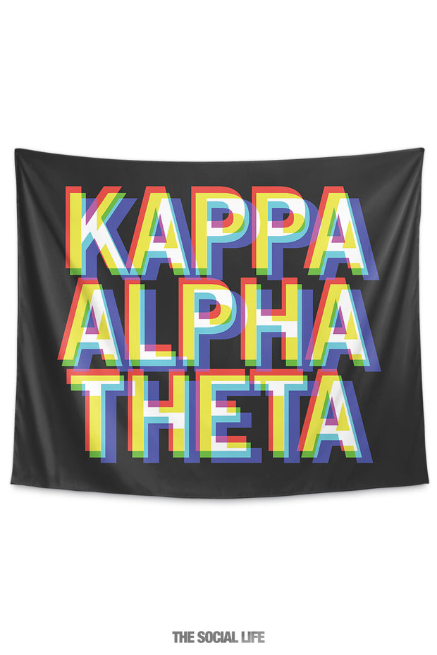 Kappa Alpha Theta 3D Vision Tapestry