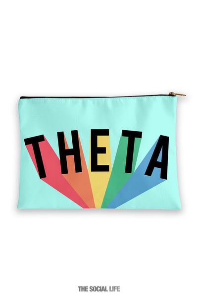 Kappa Alpha Theta Colorblast Cosmetic Bag