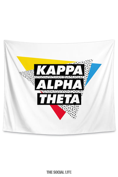 Kappa Alpha Theta Graphy Tapestry
