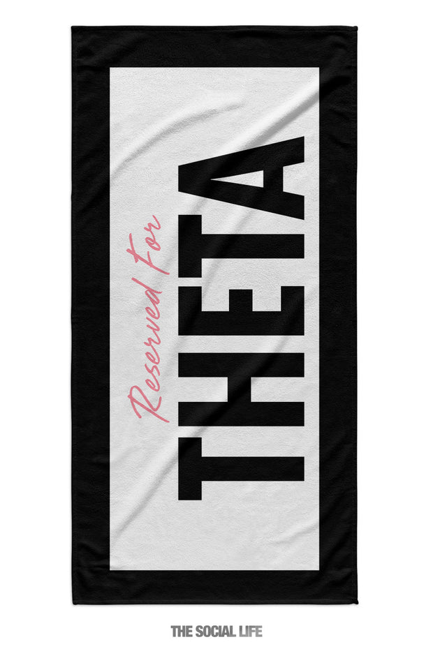 Kappa Alpha Theta Reserved Towel