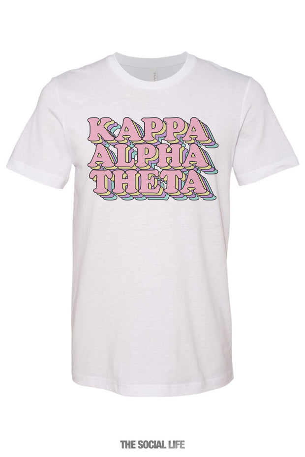Kappa Alpha Theta Retro Tee