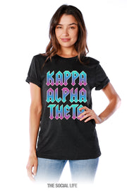 Kappa Alpha Theta Rock n Roll Tee