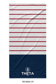 Kappa Alpha Theta Sailor Striped Towel