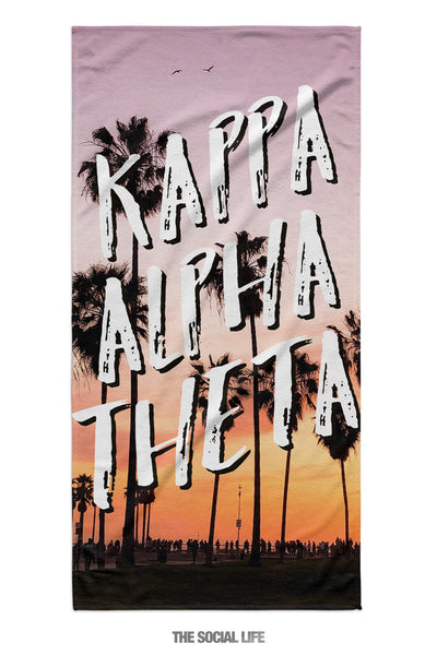 Kappa Alpha Theta Venice Towel