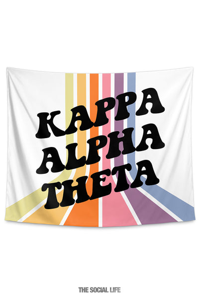 Kappa Alpha Theta Vibes Tapestry