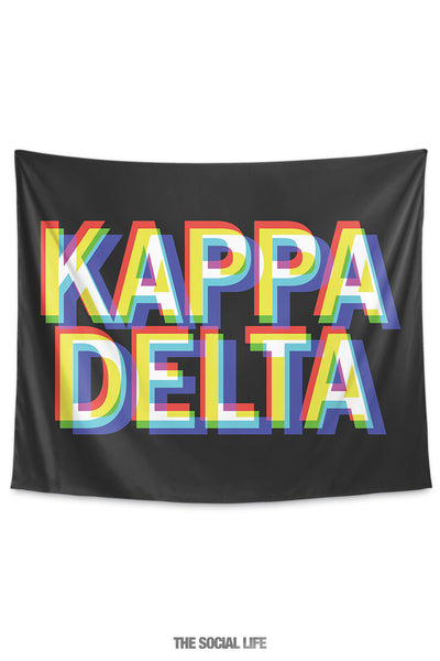 Kappa Delta 3D Vision Tapestry