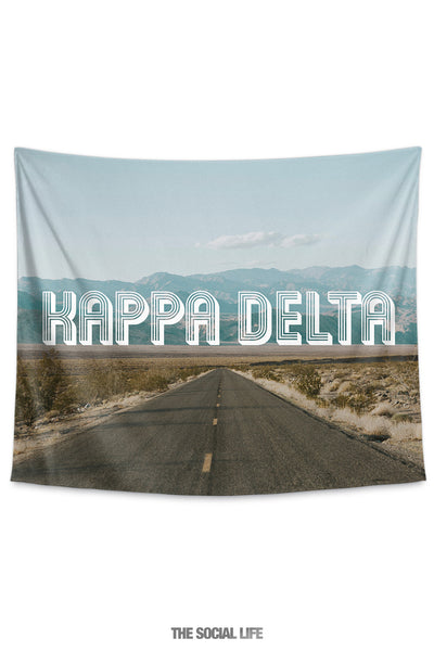 Kappa Delta Roadtrip Tapestry