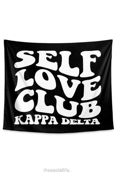 Kappa Delta Self Love Club Tapestry