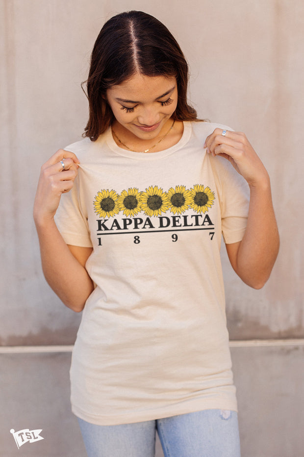Kappa Delta Sunflower Tee