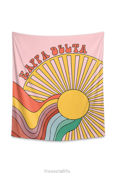 Kappa Delta Sunshine Tapestry