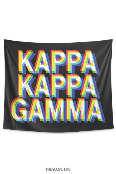 Kappa Kappa Gamma 3D Vision Tapestry