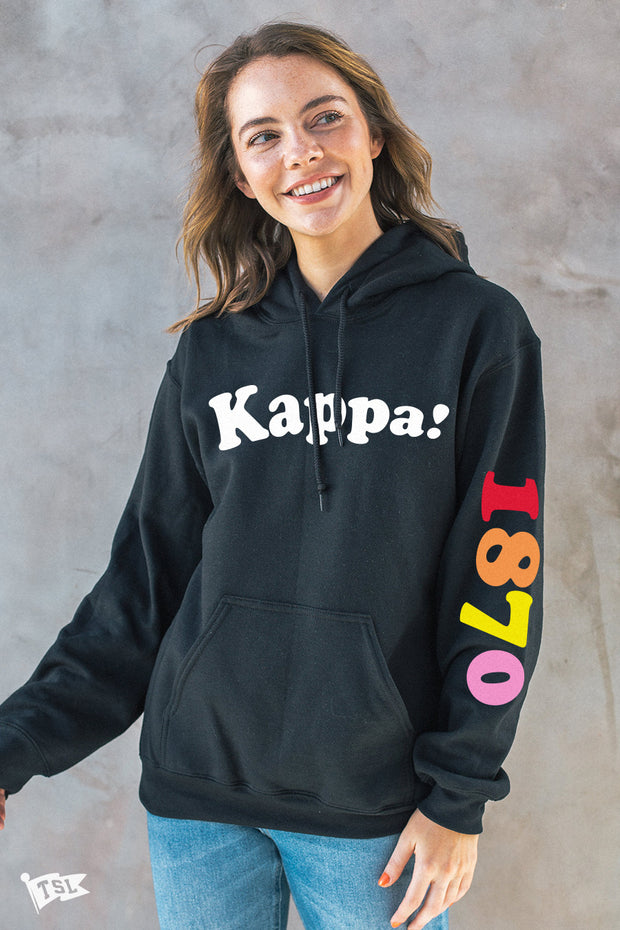 Kappa Kappa Gamma Funky Hoodie – The Social Life