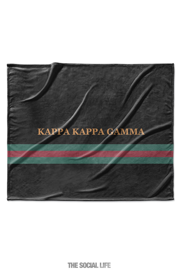 Kappa Kappa Gamma Couture Blanket