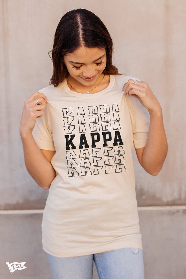 Kappa Kappa Gamma Endzone Tee