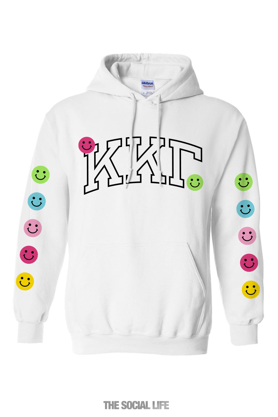 Kappa Kappa Gamma Happy Day Hoodie – The Life