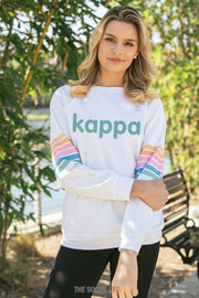 Kappa Kappa Gamma Horizon Raglan Crewneck