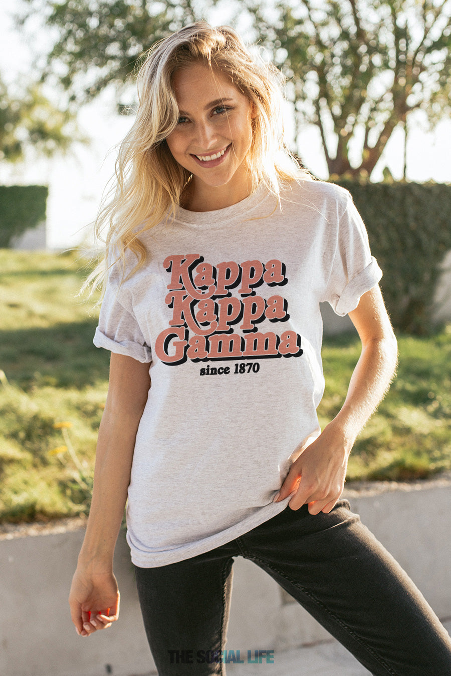Kappa Kappa Gamma Jagger Tee – The Social Life