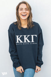Kappa Kappa Gamma Letters Crewneck