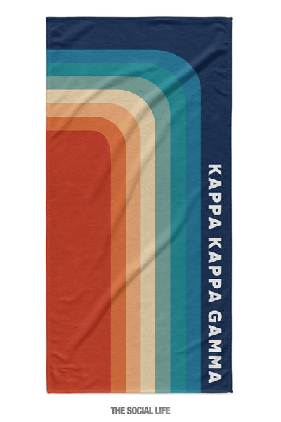 Kappa Kappa Gamma Far Out Towel