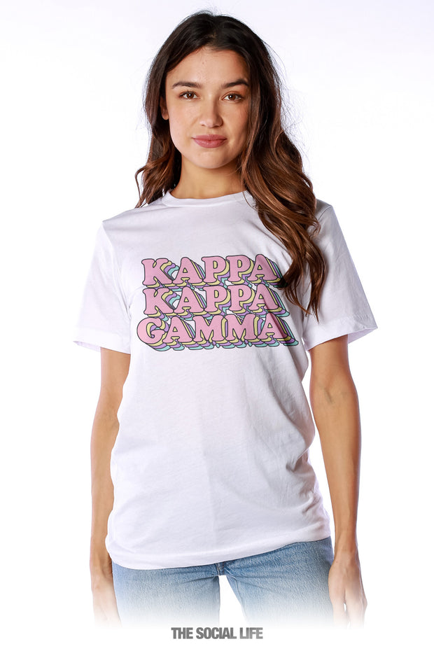 Kappa Kappa Gamma Retro Tee