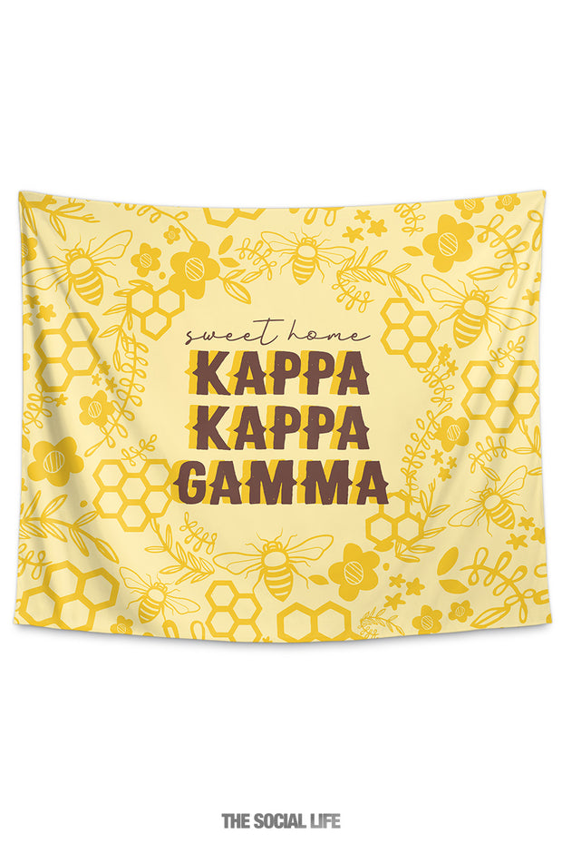 Kappa Kappa Gamma Sweet Home Tapestry