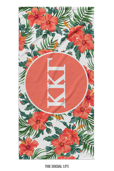 Kappa Kappa Gamma Tropic Towel