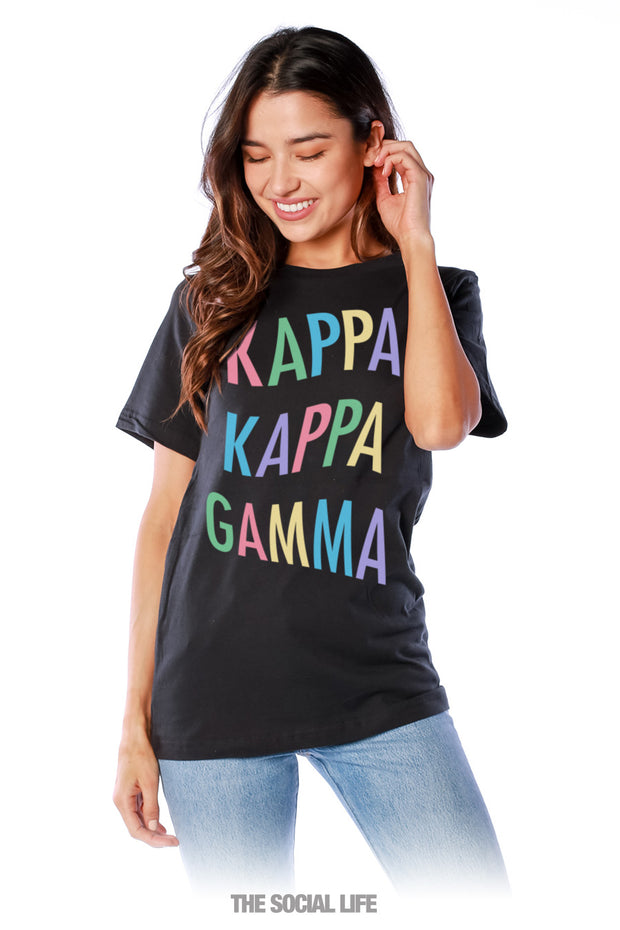 Kappa Kappa Gamma Turnt Tee