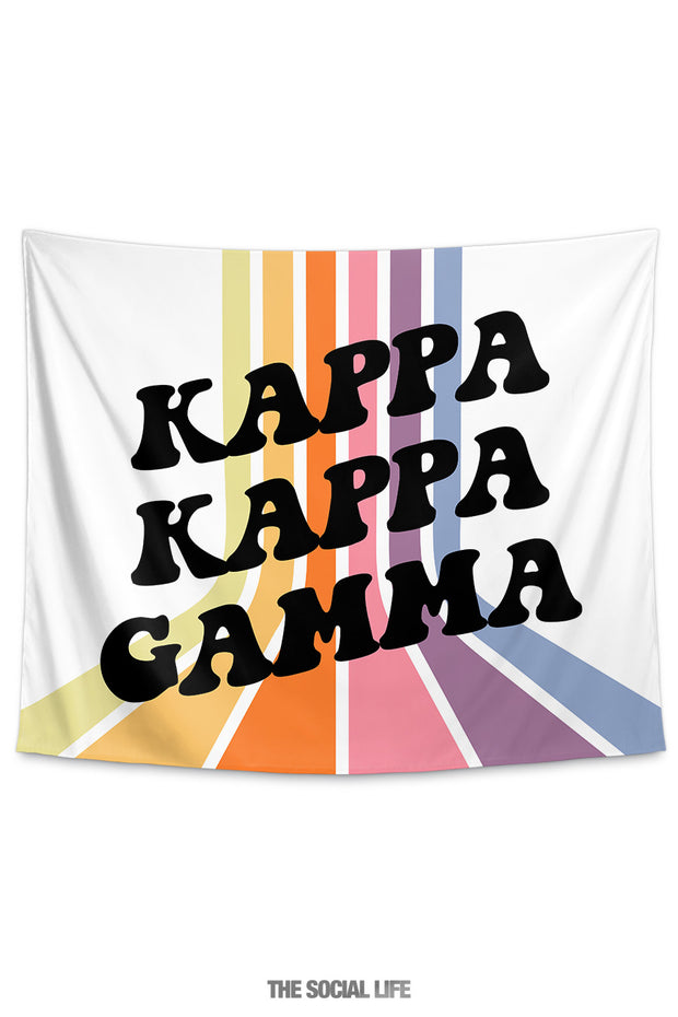 Kappa Kappa Gamma Vibes Tapestry