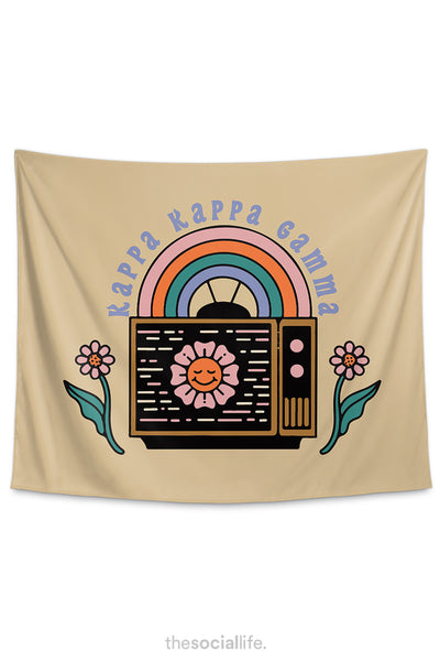 Kappa Kappa Gamma Vintage Hip Tapestry