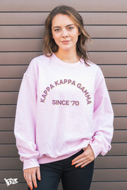 Kappa Kappa Gamma Warmup Crewneck
