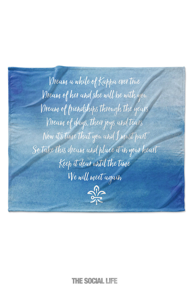 købe svulst astronomi Kappa Kappa Gamma Dream Velvet Plush Blanket – The Social Life