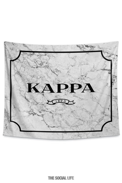 Kappa Kappa Gamma Milano Marble Tapestry