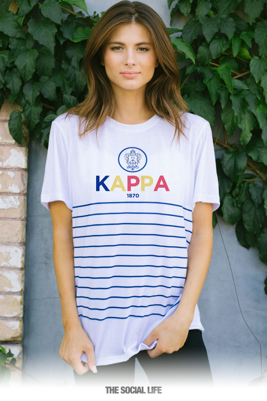 Kappa striped t shirt online